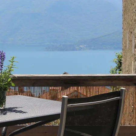 Appartement La Nicchia Vercana Comersee Exterior photo